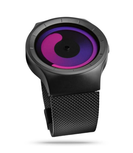 ZIIIRO Mercury Black Purple Watch Side