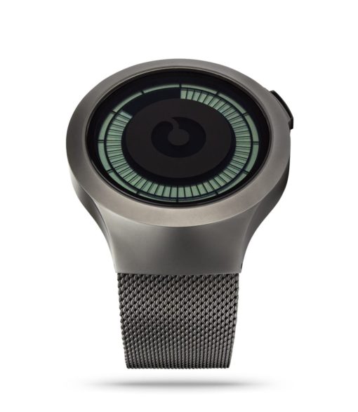 ZIIIRO Saturn Gunmetal Digital Watch